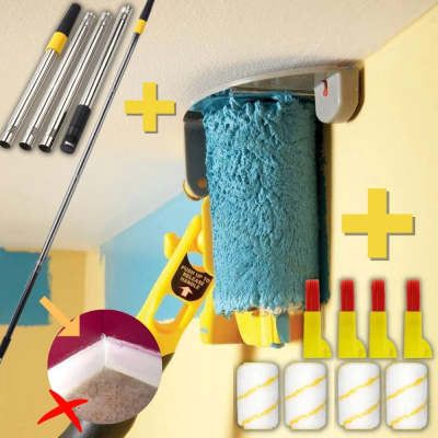 Color Separation Artifact Finishing Interior Wall Latex Paint Stroke Brush