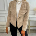 Women Coat Top New Autumn Winter Streetwear Fashion Long Sleeves Coat Sexy Cardigans Outwear Lady Casual Slim Versatile Clothing