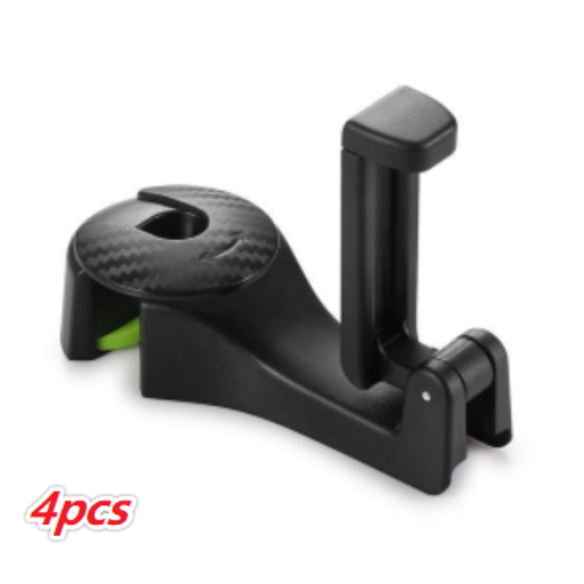 Car Headrest Hook with Phone Holder Seat Back Hanger for Bag Handbag Purse Grocery Cloth